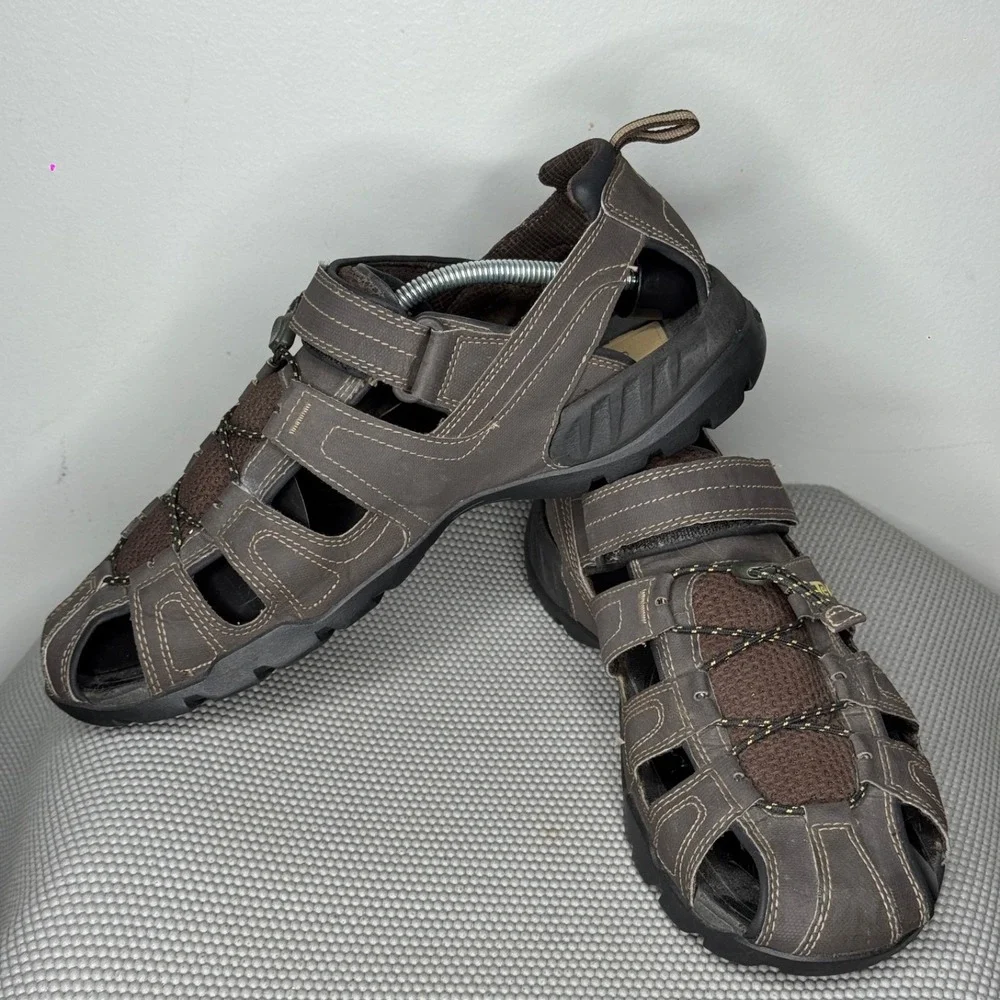 Teva Sandals Forebay Sport Hiking Outdoor Fisherman 1001116 Sz 12 Men's‎ Brown